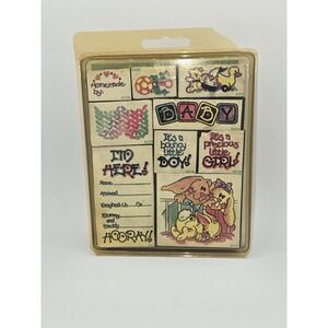 Vintage Funstamps 1993‎ Baby Ink Stamps